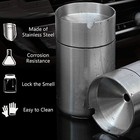 Car Ashtray Smokeless Cigarette Ashtrays Ash Holder For Smokers Stainless Steel