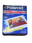 Polaroid 600 Platinum Instant Film 3-pack Vintage Expired Film Sealed Nos