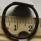 Rare Genuine Ancient Roman Celtic Bronze Ring Artifact Intact Evil Eye Protectiv