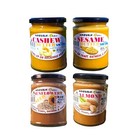 Raw Honey 4 Pack Almond  Cashew  Sesame  Sunflower Seed Butter Infused 100  Pure