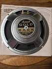 Marshall Celestion Gold Back 10  Guitar Speaker 4 Ohm 30w Spk 30v England