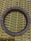 Huge Chinese Old Hetian Jade Hand Carved Arm Bangle 95mm inner Diameter 