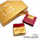 Vintage Estee Lauder Beautiful Solid Perfume Compact Gift Set New Mint B91