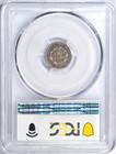 1848 Seated Liberty Half Dime Pcgs Vf35 Large Date Nice Coin