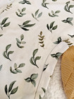 Original Boppy Feeding Nursing Pillow Cover Lot 3 Leaves Vines Gold   Organic