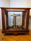 Antique Vintage Christian Becker Chainomatic Analytical Balance Scale
