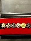 Demolay Master Mason Past Master Alien Turtle Skull Crossbones Tie Bar New 