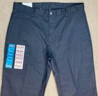 Dickies Work Pants Mens 34x32 Black Relaxed Fit Straight Leg Flat Front New Nwt