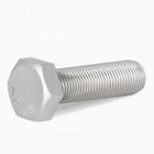 Fine Pitch Bolts   Hexagon Fully Threaded Set Screws A2 Stainless Steel M6 - M12