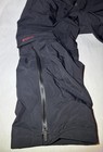 Bass Pro Shops 100 Mph Gore-tex Rain Bibs Mens L Black Fishing Waterproof Nwot