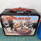 1977 Star Wars Metal Lunchbox Lunch Box Thermos Luke Darth Vader Princess Leia