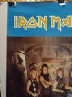 Iron Maiden Powerslave Vintage Funkyl Poster 1984 Never Removed From Sleeve 
