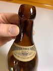 Antique Blobtop Blob Top  Bottle Labeled Saratoga   s Royal Spring Water New York