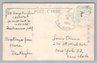 Korean Temple Scene   Koente Keijo Antique Seoul Korea Wwii Mail Nyc 1945