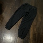 Nike Sportswear Club Fleece Joggers Mens Small Black Sweatpants Cuffed