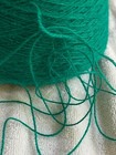 Cone Spool  2 Soft Pure Peruvian  Alpaca Yarn 2lb 3oz 1000gr 7018 Bright Teal A