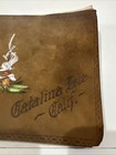Handmade Leather Photo Album Catalina Island Souvenir With Native American