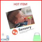 Nuby Silicone Carrot Tube Teether - Baby Teething Toy - Massaging Bristles For S