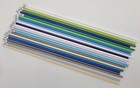 Pastel Glass Rod Assortment 104 Coe Moretti Effetre 23 Rods Opaque Lampworking