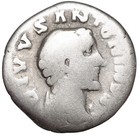 Ancient Roman Empire Coin Silver Denarius Antoninus Pius 138-161 Ad  32142