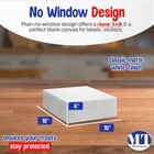 Mt Products 10  X 10  X 4  White Bakery Boxes  15 Pack  - Cake Box