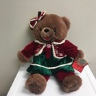 Dan Dee Snowflake Teddy Christmas Plush Bear 20 Inch 2007