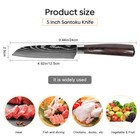 Chef Knife 5 Inch Kitchen Knife Japanese Stainless Steel Sharp Santoku Knife Us