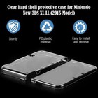 For New 2015 Nintendo 3ds Xl ll Clear Crystal Hard Shell Protective Case Cover