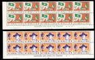 Gibraltar 1963 Mnh Lot Of 6 Large Plate   Margin Blocks Of Postage Stamps Cv 15