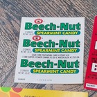 Vintage Beech Nut Candy Wrappers New Old Stock Lot Of 6