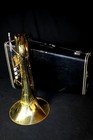 Yamaha Marching French Horn - Used  As Is  Hard Case Included