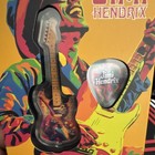 Prince  Ozzy  Eddy Van Hale  And Jimi Hendrix Guitar And Pick Memorabilia Set 
