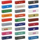 C8746 Ho Scale 1 87 40ft Shipping Container 40  Cargo Box Model Railway Layout