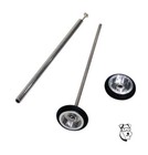 1 24 Slot Drag Racing Car - Easy On Wheelie Bars Assembled - Mid America  738