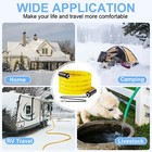 Circleriver 50ft Heated Rv Water Hose 120v -40  f Freeze Proof Drinking Safe Nsf