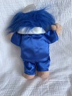 Bar Mitzvah Russ Soft Troll Doll Blue Hair Jewish Outfit 