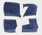 Nwt Set Of 2  Hotel 100  Cotton Absorbent Soft Hand Towels Blue 16 X 26 In