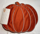 Haymarket Square Placemats  4  Pumpkins 15 Inch 100  Polyester Nip
