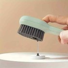 Multi-purpose Shoe Cleaning Brush With Built-in Liquid Dispenser Household