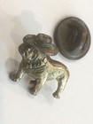 Vintage Mack The Bulldog With Rare Top Hat Lapel Pin Mack Trucks Ex Ballou Clip