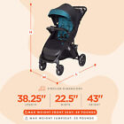 Baby Trend Tango Lightweight Infant Travel Stroller With Canopy  Veridian  used 