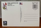  greetings From New Hampshire  37 Cent Usps 4 x6  Postcard