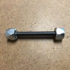 New Alloy Bike Bicycle Seat Post Clamp Hex Bolt M6 Silver