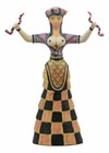 Ebros Oberon Zell Cretan Snake Goddess Statue Tall For Sexuality 10 5  Tall