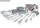 Craftsman 159-piece Standard Sae   Metric Chrome Mechanics Tool Set   Hard Case