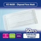 50pcs Individually Wrapped Disposal Face Mask 