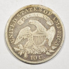 1832 Capped Bust Dime   Bold Date   Full Rims Both Sides 