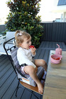 Grab    n Go Travel Booster Seat     Portable Toddler High Chair For Dining  6m-5y  