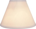 Aspen Creative 58762a  Empire Uno Lamp Shade  White  4  X 11  X 7 