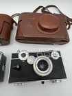 Lot Of 3 Vgt Argus C3    the Brick    Cameras W   Cintar 50mm F 3 5 Lens And Cases